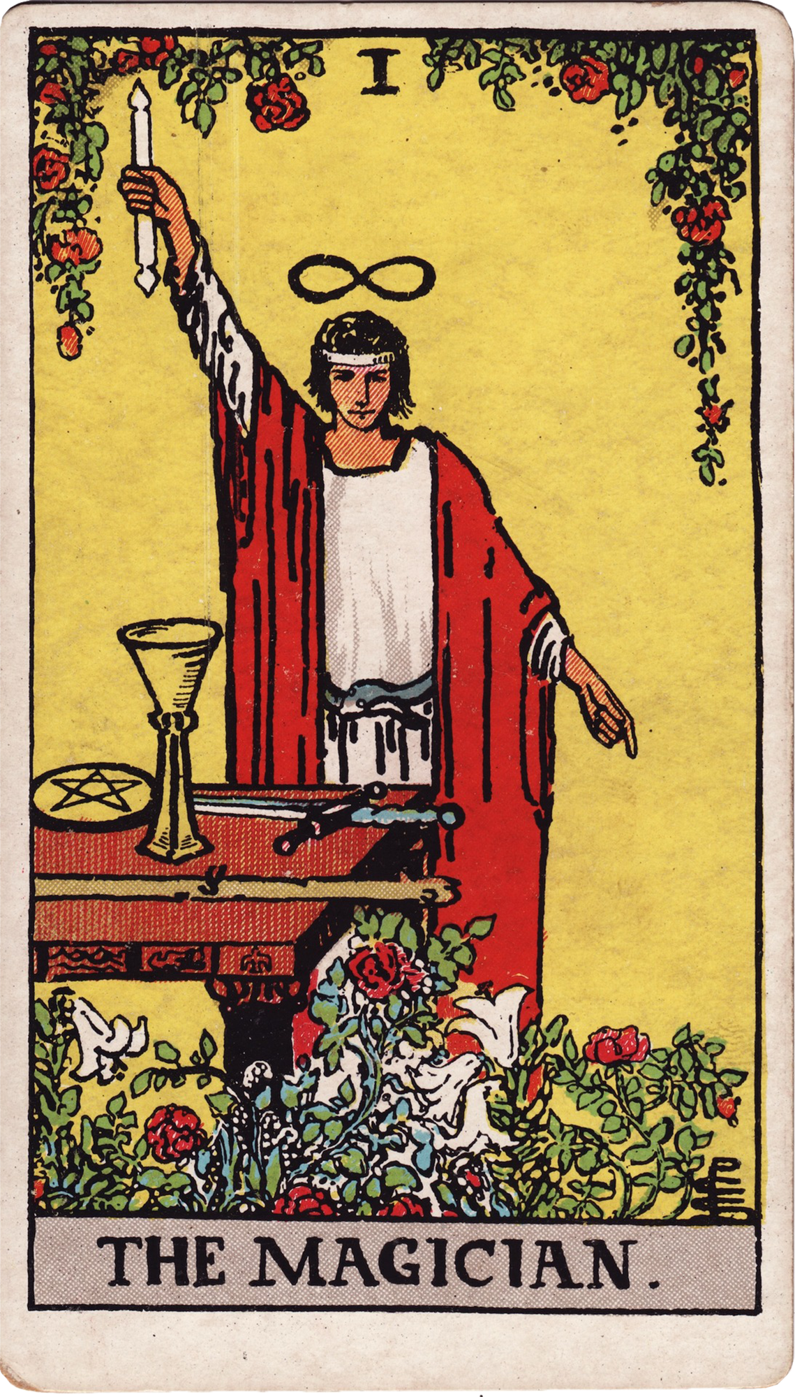The Magician Tarot card